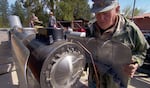 Duane Kaasa has spent nearly a decade crafting each piece of this scale steam locomotive by hand.