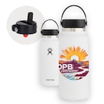 OPB Everywhere 32 oz Hydro Flask Water Bottle Plus Bonus Straw Lid