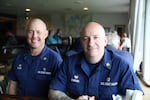 Ryan O'Meara is taking over the U.S. Coast Guard National Motor Lifeboat School. He takes the command from retiring officer Kevin Clark.