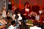 Attendees dance for hours into the early morning of the weekend at Barn Radio in downtown Portland on Sept. 19, 2026.