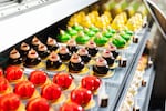 An array of confections at JinJu Patisserie in Portland, Ore.