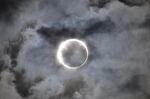 A solar eclipse in Hyogo, Japan, is pictured in this May 21, 2012, file photo.