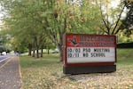 Students at Hazelbrook Middle School in the Tigard-Tualatin School District were sent home Friday morning, Sept. 29, 2023, due to a "direct threat of violence" to the school. The school received threats a day after a viral video showed two students involved in a fight. 