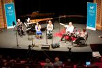 From left, Cary Lewis, Sarah Kwak, Sergey Antonov, and Keith Clark.