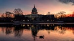 The U.S. Capitol is seen in Washington, D.C., early Dec. 14, 2022.