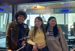 Portland senior high school students Danny Cage, Byronie McMahon, and Lana Rachielug at OPB in Portland, Ore. on January 27, 2023. Students talked to OPB about safety at their schools.