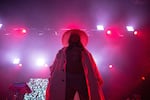 Erykah Badu performs the Soul'd Out Music Festival at Arlene Schnitzer Concert Hall, Wednesday, April 18, 2018.