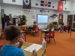 Teacher Austyn McNew's second-grade class at Fort Vannoy Elementary School in Grants Pass.