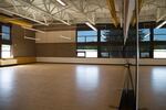 The new sections of Portland's Roosevelt High include new fitness and athletic facilities, like this combination dance and wrestling room.