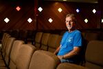 Dave Beasley at the Church of the Nazarene in Santa Cruz, Calif., on Monday. He was one of roughly 20 people still regularly attending Sunday services when the church closed.