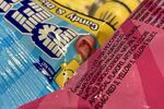 Pez candy is on display at a store in Lafayette, Calif., on March 24, 2023.