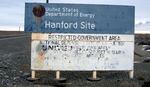 A sign near the Hanford Nuclear Reservation.