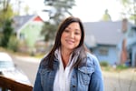 Supplied images of Republican U.S. Rep. Lori Chavez-DeRemer, who is running for Oregon’s 5th Congressional District position in November, 2024. 