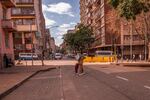 Passersby outside the WITS RHI Women’s Health Clinic in Esselen street, Hillbrow, Johannesburg, South Africa on May 25, 2026.