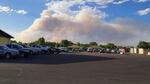 Smoke from the Willowcreek Fire in Eastern Oregon, Tuesday June 28, 2022.