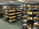 Trays of returned ballots at the Marion County Elections office in Salem.