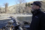 Restoration crews worked to restore the Wallowa River back to its wilder, earlier state along rancher Ian Wilson's property. 