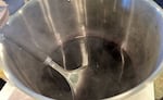This elderberry syrup will be used in spritzes and other products that Elderberry Wisdom Farm will sell at local farmers markets.