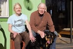 Ken and Janet Hohman didn't know anything about the river restoration project until hundreds of trees started being off-loaded at Ian Wilson's ranch.