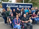 The Washington Animal Services team, pictured here in October 2023 in Hillsboro, won an award from the National Animal Care & Control Association.