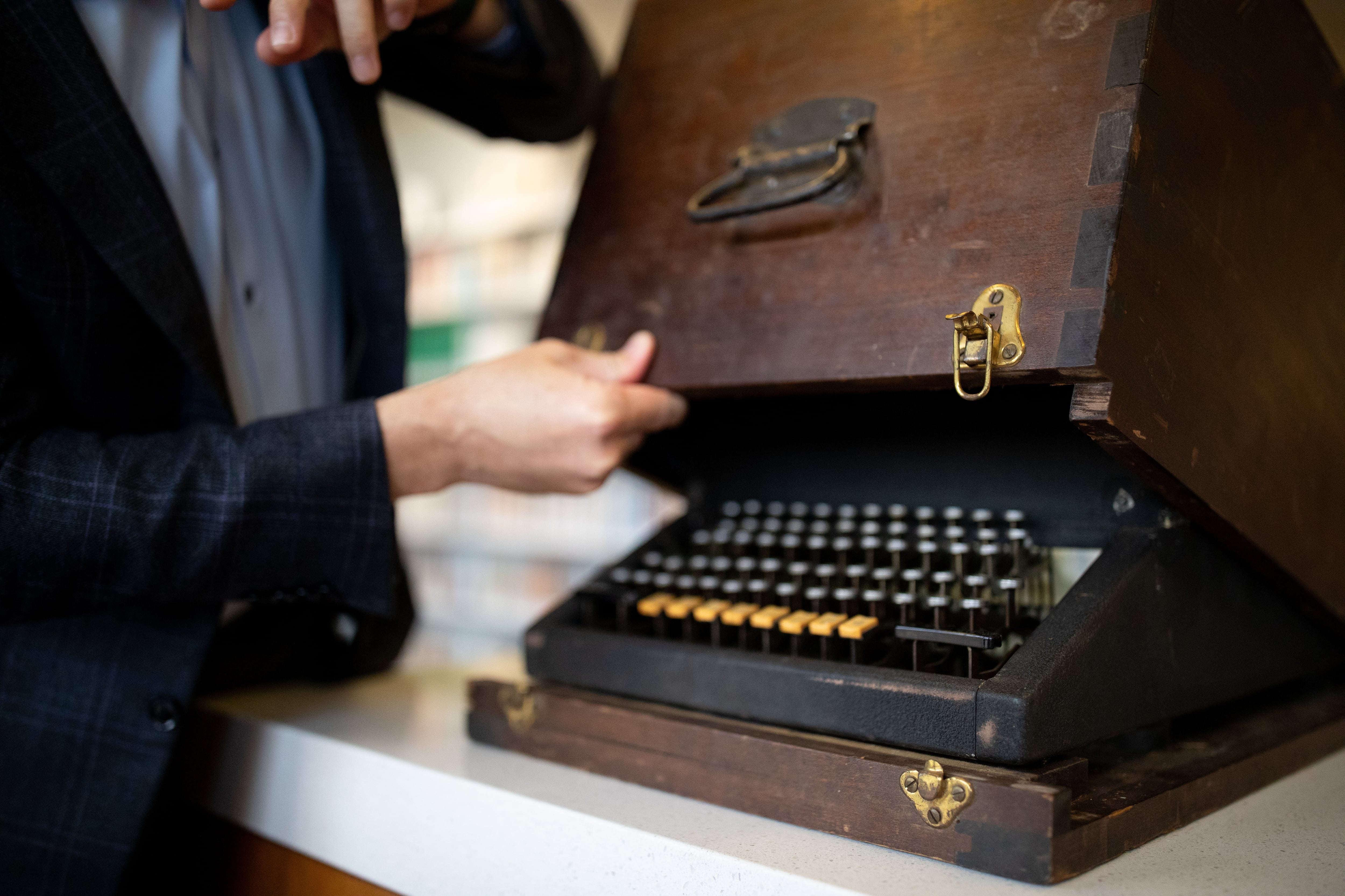 Discovered in a basement in New York, the prototype was acquired by Stanford Libraries.