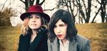Corin Tucker and Carrie Brownstein of Sleater-Kinney