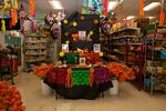 Yamely Chavez Kennedy's ofrenda at Colima Market in Bend, Ore., on Oct. 30, 2024.