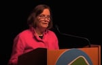 Eugene Mayor Lucy Vinis presents her State of the City on Wednesday, Jan. 4, 2023.