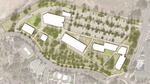 An Illustrative Site Plan of OSU — Cascades in Bend.