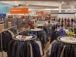 Unclaimed Baggage is laid out like a regular department store, and not just a bunch of bins in a big warehouse. There is even a formal wear and jewelry department