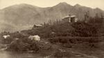 Block House at the Upper Cascades on the Columbia River. Photographed by Albert H Wulzen, 1887.
 