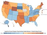 Preliminary data from the Centers for Disease Control and Prevention shows some states reduced drug deaths in 2022 by up to 7%.  But other states saw surges in fatal overdoses of 10% to 20%.