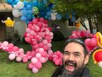 Kameron Messmer's giant balloon sculptures attracted notice during the pandemic.