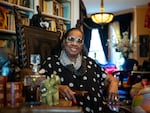 Dr. Eleanor Traylor at her home in Washington, D.C. Traylor is a retired professor at Howard University and was friends with literary giants including James Baldwin.