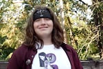 Class of 2025 student Sam pictured at a park in Springfield, Ore., July 25, 2024. Sam started school at Earl Boyles Elementary in Southeast Portland and moved to Springfield after kindergarten. He is heading into senior year at Springfield High School.