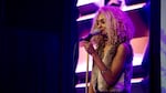 Melat performs at the Austin Convention Center, SXSW 2018