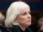 National Transportation Safety Board Chair Jennifer Homendy, pictured in May, testified during this week's hearing that Boeing's safety management systems should have caught the door plug mistake and prevented the plane from rolling off the factory floor with the bolts missing.