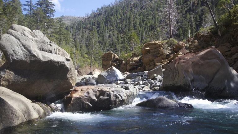 Baldface Creek, a tributary of the North Fork Smith River that flows through the Siskiyou Mountains. Conservationists say exploration for nickel threatens the creek.