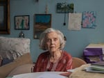 Elena Poniatowska poses for a portrait in her home in Mexico City on May 28, 2024.