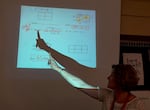 Heidi Willis teaches math to freshmen at David Douglas High School in Portland, Ore. Willis, a DDHS alum, said her freshman year math teacher who made her feel “good at math” and she wants her students to feel the same way.