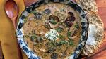 Hungarian mushroom soup goes well with fresh crusty bread and butter.