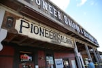 The Pioneer Saloon and Restaurant in Paisley, as seen in June 2023, recently celebrated its 140th anniversary and claims to be the oldest bar in Oregon.