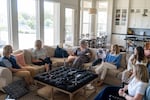 A group of women who attend the Church of Jesus Christ of Latter-day Saints in Arizona speak to NPR on March 18.