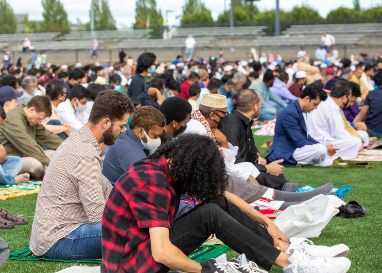 The event was hosted by Bilal Masjid and the Islamic Community Center of Hillsboro, or ICCH.