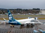 A Boeing 737 Max 9 for Alaska Airlines is pictured along with other 737 aircraft at Renton Municipal Airport adjacent to Boeing's factory in Renton, Wash., on Jan. 25.