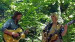 Joan Shelley and Nathan Salsburg at Portland's Marquam Nature Park.