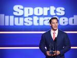 John Cena accepts the "SI Muhammad Ali Legacy Award" onstage at Sports Illustrated 2018 Sportsperson of the Year Awards Show on December 11, 2018.