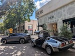 DeLorean DMC-12 parked in Atlanta.