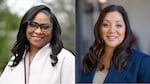 Candidates for Oregon's 5th Congressional District, state Rep. Janelle Bynum (left) and U.S. Rep. Lori Chavez-DeRemer (right).