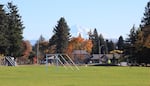 Une image non datée fournie par Portland Parks & Recreation en 2025 montre le terrain de football de Parklane Park à Portland.